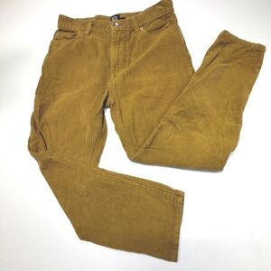BDG Urban Outfitters Dad Fit Corduroy Pants Mustard Brown 29x30